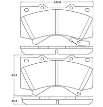 Charger l&#39;image dans la galerie, StopTech 07-17 Toyota Tundra Street Performance Front Brake Pads