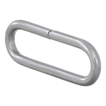Carica l&#39;immagine nel visualizzatore di Gallery, Curt Raw Steel Weld-On Safety Chain Loop (10000lbs Capacity)
