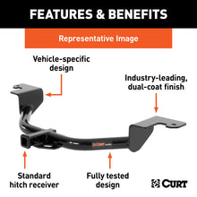 Charger l'image dans la galerie, Curt 04-10 Kia Sportage Class 2 Trailer Hitch w/1-1/4in Receiver