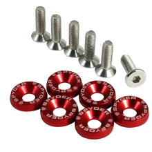 Carica l&#39;immagine nel visualizzatore di Gallery, Xtune Spyder Washer 6pcs Red ACC-SPWSR-RD