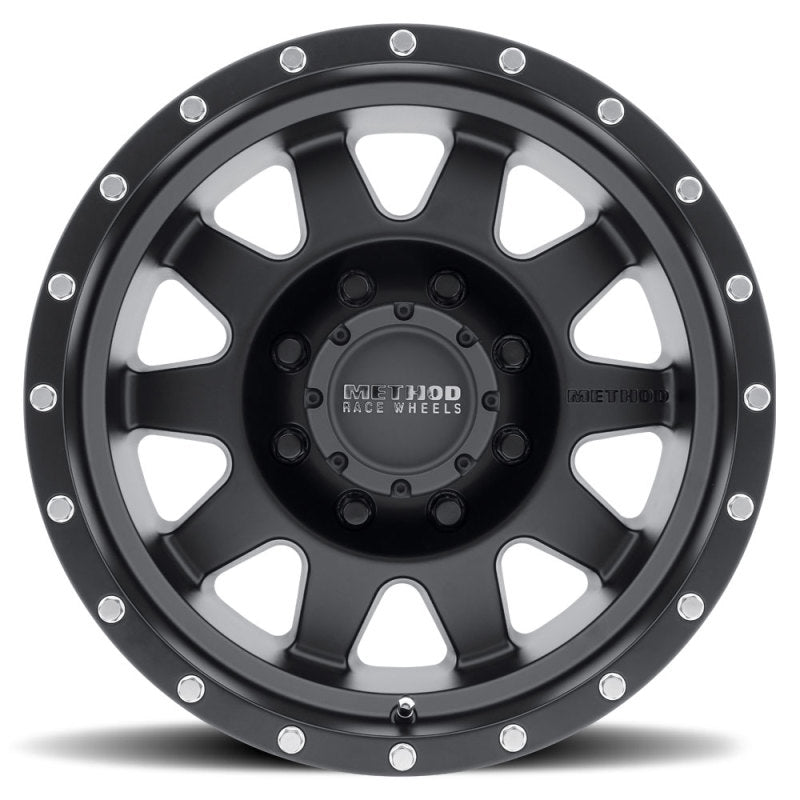Method MR301 The Standard 17x9 -12mm Offset 8x170 130.81mm CB Matte Black Wheel - 2to4wheels