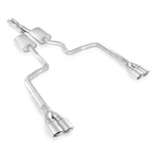 Carica l'immagine nel visualizzatore di Gallery, Stainless Works 2008-14 Challenger 3in Catback X-Pipe Chambered Mufflers 3-1/2in Tips