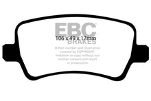 गैलरी व्यूवर में इमेज लोड करें, EBC 11+ Volvo S60 2.5 Turbo T5 (300mm Front Rotors) Redstuff Rear Brake Pads