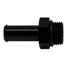 गैलरी व्यूवर में इमेज लोड करें, DeatschWerks 8AN ORB Male to 1/2in Male Barb Fitting (Incl O-Ring) - Anodized Matte Black