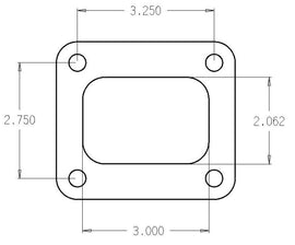 Cometic Turbo FLG T4 Garrett Exh Inlet .010in Exhaust Gasket