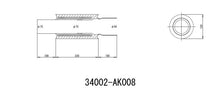 Carica l&#39;immagine nel visualizzatore di Gallery, HKS UNIVERSAL EX H/M SUS 130-75 (MOQ: 8pcs)