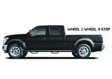 Carica l&#39;immagine nel visualizzatore di Gallery, N-Fab Nerf Step 04-15 Nissan Titan Crew Cab 5.6ft Bed - Gloss Black - W2W - 3in