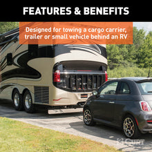 Load image into Gallery viewer, Curt Adjustable RV Trailer Hitch 2in Receiver (Up to 66in Frames)