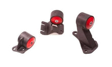 Carica l&#39;immagine nel visualizzatore di Gallery, Innovative 90-93 Integra B-Series Black Steel Mounts 75A Bushings (Auto to Manual Hydro)