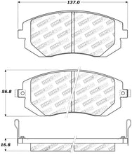 Carica l&#39;immagine nel visualizzatore di Gallery, StopTech Street Touring 03-05 WRX/ 08 WRX Front Brake Pads