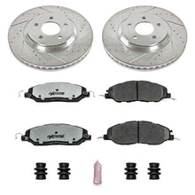 Cargar imagen en el visor de la galería, Power Stop 11-14 Ford Mustang Front Z26 Street Warrior Brake Kit
