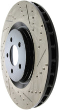 Carica l&#39;immagine nel visualizzatore di Gallery, StopTech Slotted &amp; Drilled Sport Brake Rotor
