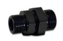 Charger l&#39;image dans la galerie, Vibrant -8AN to -6AN ORB Male to Male Union Adapter - Anodized Black