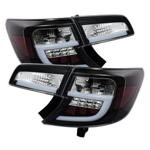 Carica l&#39;immagine nel visualizzatore di Gallery, Spyder Toyota Camry 12-14 Light Bar LED Tail Lights Black ALT-YD-TC12-LBLED-BK