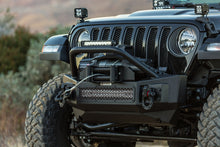 Charger l'image dans la galerie, Go Rhino 07-20 Jeep Wrangler JL/JLU/JK/JKU/Gladiator JT Rockline Front Stubby Bumper w/ Overrider