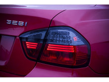 Laden Sie das Bild in den Galerie-Viewer, Spyder BMW E90 3-Series 06-08 4Dr LED Tail Lights Red Smoke ALT-YD-BE9006-LED-RS