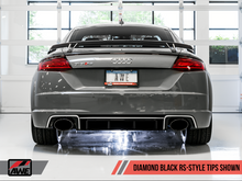 Laden Sie das Bild in den Galerie-Viewer, AWE Tuning 18-19 Audi TT RS 2.5L Turbo Coupe 8S/MK3 SwitchPath Exhaust w/Diamond Black RS-Style Tips