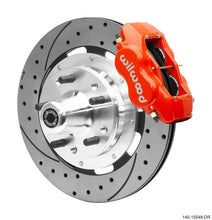 गैलरी व्यूवर में इमेज लोड करें, Wilwood 55-57 Chevrolet Bel Air Forged Dynalite Front Big Brake Kit - Red