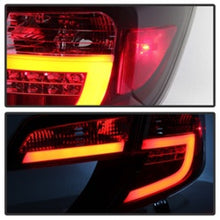 Carica l&#39;immagine nel visualizzatore di Gallery, Spyder Toyota Camry 12-14 Light Bar LED Tail Lights Black ALT-YD-TC12-LBLED-BK