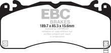Carica l&#39;immagine nel visualizzatore di Gallery, EBC 2015+ Ford Mustang (6Th Gen) 2.3L Turbo (GT Package) Bluestuff Front Brake Pads