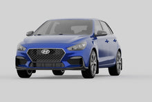 Carica l'immagine nel visualizzatore di Gallery, Rally Armor 2019+ Hyundai Elantra N Line UR Black Mud Flap w/ Silver Logo