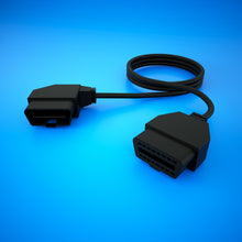 Carica l&#39;immagine nel visualizzatore di Gallery, HP Tuners OBD2 5ft Cable Extension Right Angle