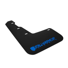 Load image into Gallery viewer, Rally Armor 15+ Subaru WRX &amp; STi Sedan Only UR Black Mud Flap w/ Blue Logo and Altered Font