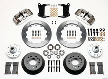 गैलरी व्यूवर में इमेज लोड करें, Wilwood Narrow Superlite 6R Front Hub Kit 12.88in Polished 67-69 Camaro 64-72 Nova Chevelle