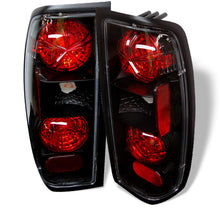 Laden Sie das Bild in den Galerie-Viewer, Spyder Nissan Frontier 98-00 Euro Style Tail Lights Black ALT-YD-NF98-BK