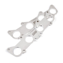 Laden Sie das Bild in den Galerie-Viewer, Stainless Works Ford 5.2L/5.0L Coyote Round Port Header 304SS Exhaust Flanges 1-3/4in Primaries