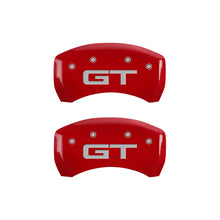 गैलरी व्यूवर में इमेज लोड करें, MGP Rear set 2 Caliper Covers Engraved Rear 2015/GT Red finish silver ch
