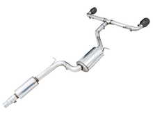 Carica l&#39;immagine nel visualizzatore di Gallery, AWE 2022 VW GTI MK8 Touring Edition Exhaust - Diamond Black Tips