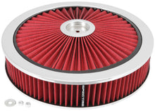 Carica l&#39;immagine nel visualizzatore di Gallery, Spectre ExtraFlow HPR Air Cleaner Assembly 14in. x 3in. - Red