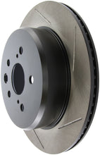 Carica l&#39;immagine nel visualizzatore di Gallery, StopTech 13-14 Lexus GS300/350/400/430 Slotted Sport Rear Left Brake Rotor