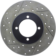Carica l&#39;immagine nel visualizzatore di Gallery, StopTech Slotted &amp; Drilled Sport Brake Rotor