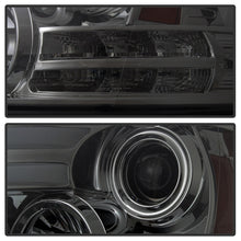 Laden Sie das Bild in den Galerie-Viewer, Spyder Dodge Ram 09-12 Projector Headlights Light Bar DRL Smoke PRO-YD-DR09-LBDRL-SM