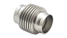 Load image into Gallery viewer, Vibrant SS Bellow Assembly w/ Liner 1.5in inlet/outlet ID x 2.75in overall length Electro Polished