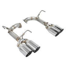 Laden Sie das Bild in den Galerie-Viewer, Remark 2015+ Subaru WRX STi VA Axle Back Exhaust w/Stainless Steel Single Wall Tip 4in