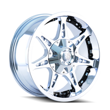 Cargar imagen en el visor de la galería, Mayhem 8060 Missile 20x12 / 5x127 BP / -44mm Offset / 87mm Hub Chrome Wheel