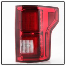 Carica l&#39;immagine nel visualizzatore di Gallery, Spyder Ford F150 2015-2017 Light Bar LED Tail Lights - Red Clear ALT-YD-FF15015-LBLED-RC