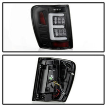 Charger l&#39;image dans la galerie, Spyder 99-04 Jeep Grand Cherokee - Light Bar Led Tail Lights - Black - ALT-YD-JGC99V3-BK