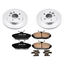Carica l&#39;immagine nel visualizzatore di Gallery, Power Stop 93-97 Ford Thunderbird Rear Z17 Evolution Geomet Coated Brake Kit