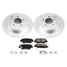 Carica l&#39;immagine nel visualizzatore di Gallery, Power Stop 16-18 Hyundai Tucson Rear Z17 Evolution Geomet Coated Brake Kit