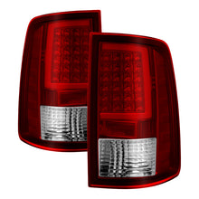 गैलरी व्यूवर में इमेज लोड करें, xTune Dodge Ram 1500 09-16 LED Tail Lights Incandescent Model Only - Red Clear ALT-ON-DR09-LBLED-RC