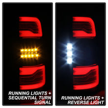 Carica l&#39;immagine nel visualizzatore di Gallery, Spyder Dodge Ram 19-20 LED Tail Light Black ALT-YD-DR19HAL-SEQ-BK