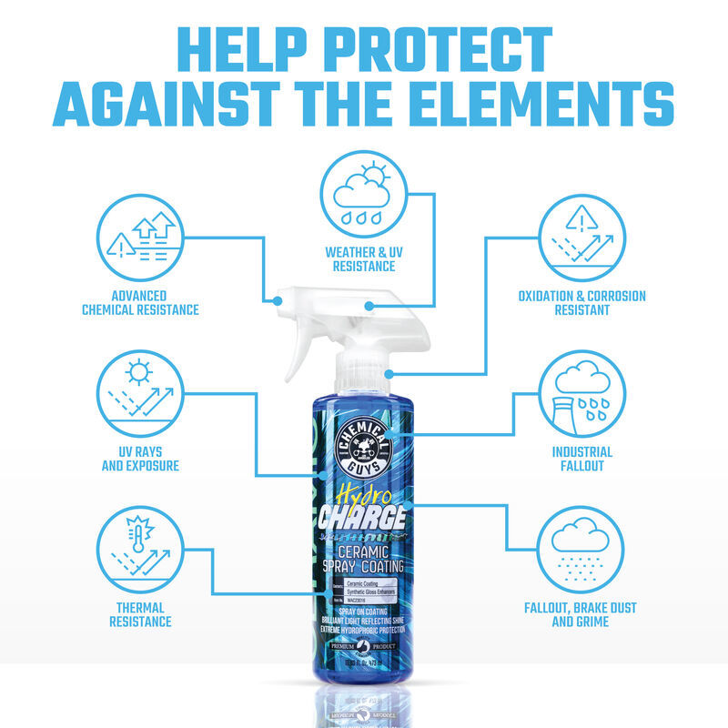 Chemical Guys HydroSlick SiO2 Ceramic Wax - 16oz - Single