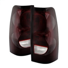 Carica l&#39;immagine nel visualizzatore di Gallery, Xtune Chevy Silverado 1500-2500-3500 03-06 OEM Style Tail Lights Red Smoked ALT-JH-CS03-OE-RSM