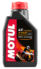 Motul 1L 7100 4-Stroke Engine Oil 5W40 4T - Single image 1