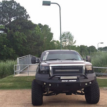 गैलरी व्यूवर में इमेज लोड करें, Road Armor 08-13 GMC 1500 Stealth Front Winch Bumper w/Pre-Runner Guard - Tex Blk