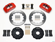 गैलरी व्यूवर में इमेज लोड करें, Wilwood FSLI4 Front Hat Kit 13.00in Drilled Red Nissan 240SX